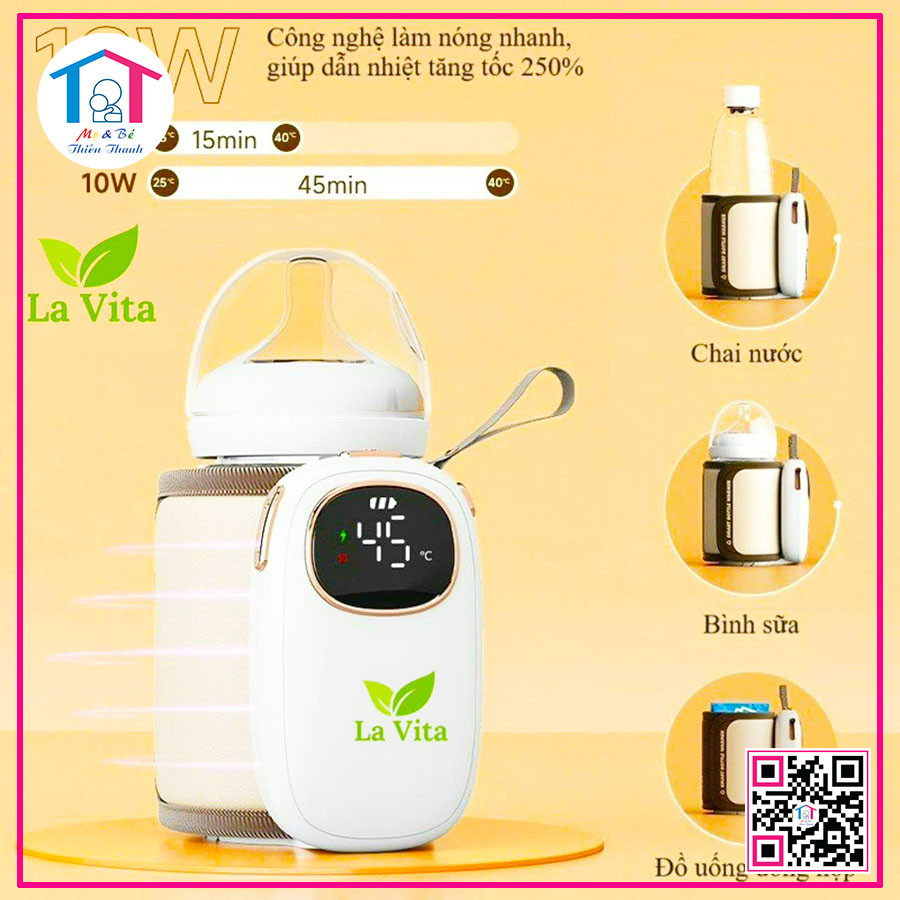 Máy hâm sữa tự động Vavita