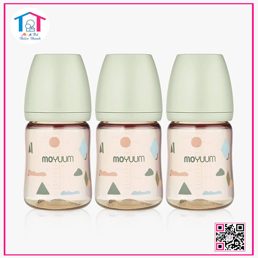Bình sữa Moyum in họa tiết nhỏ