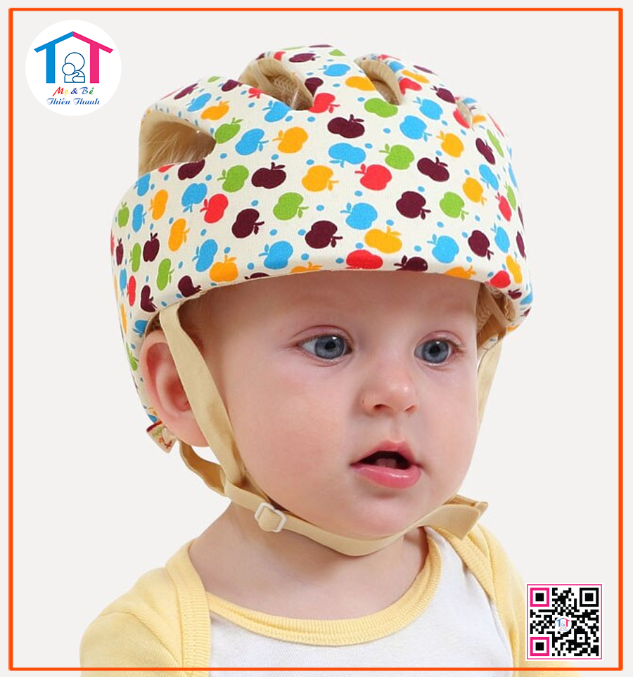 Nón vải bảo vệ đầu cho bé