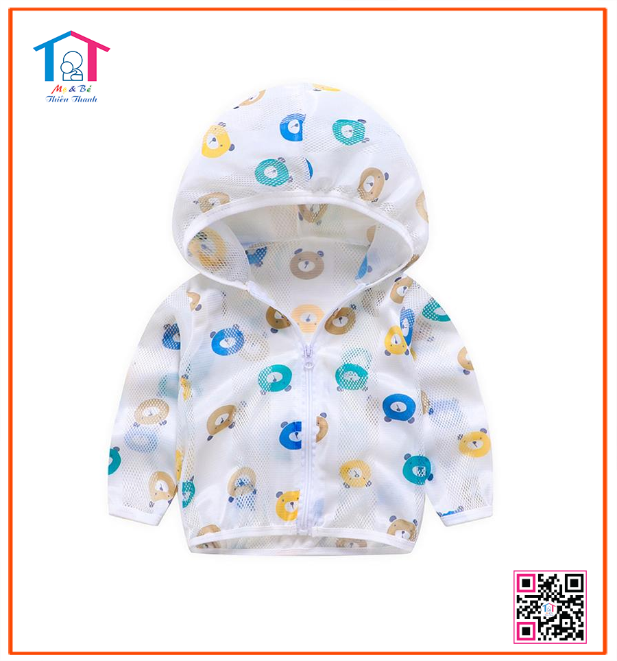 Áo khoác nón lưới thoáng mát