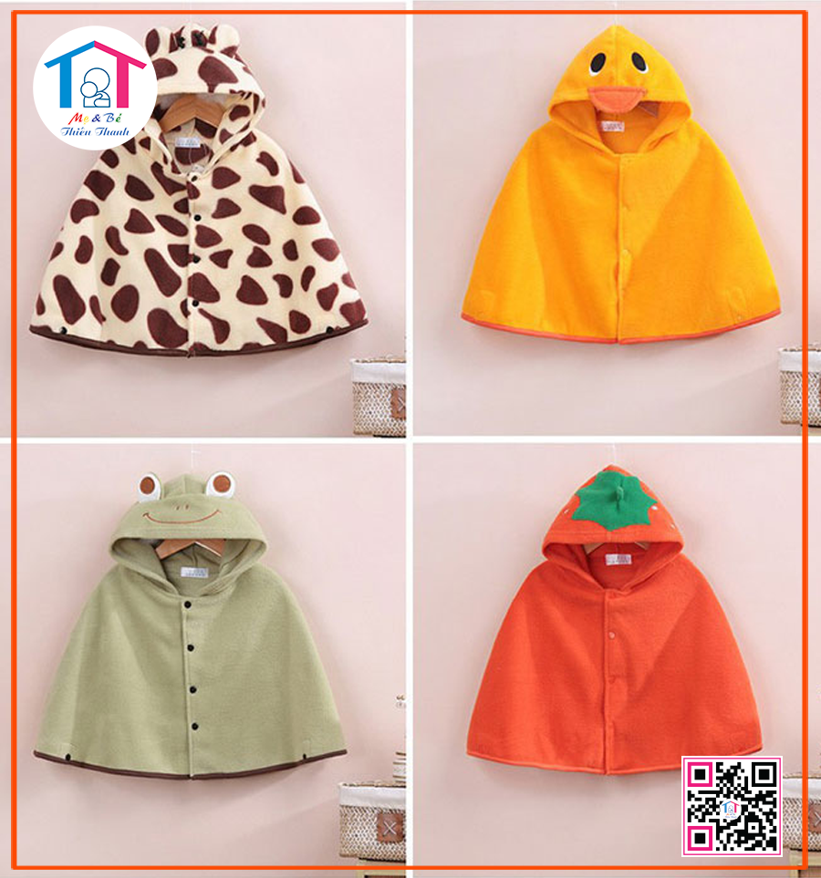 Khăn choàng cánh dơi chất liệu nỉ