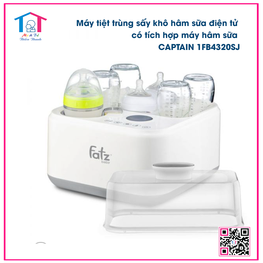 Máy hâm sữa tuyệt trùng đa năng CAPTAIN 1 Fatz
