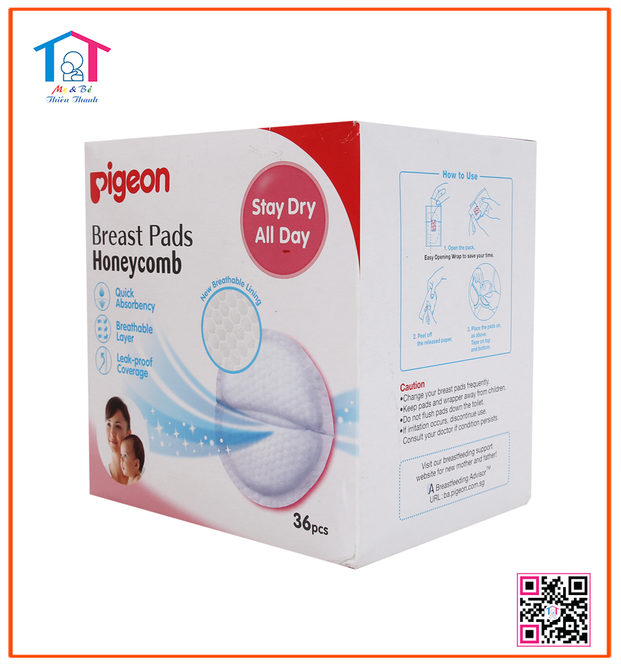 Thắm lót sữa Pigeon 36 miếng