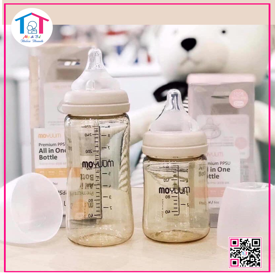 Bình sữa Moyum màu Psu