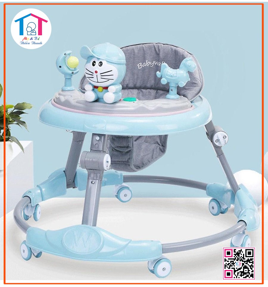 Xe tròn tập đi hình Đoremol