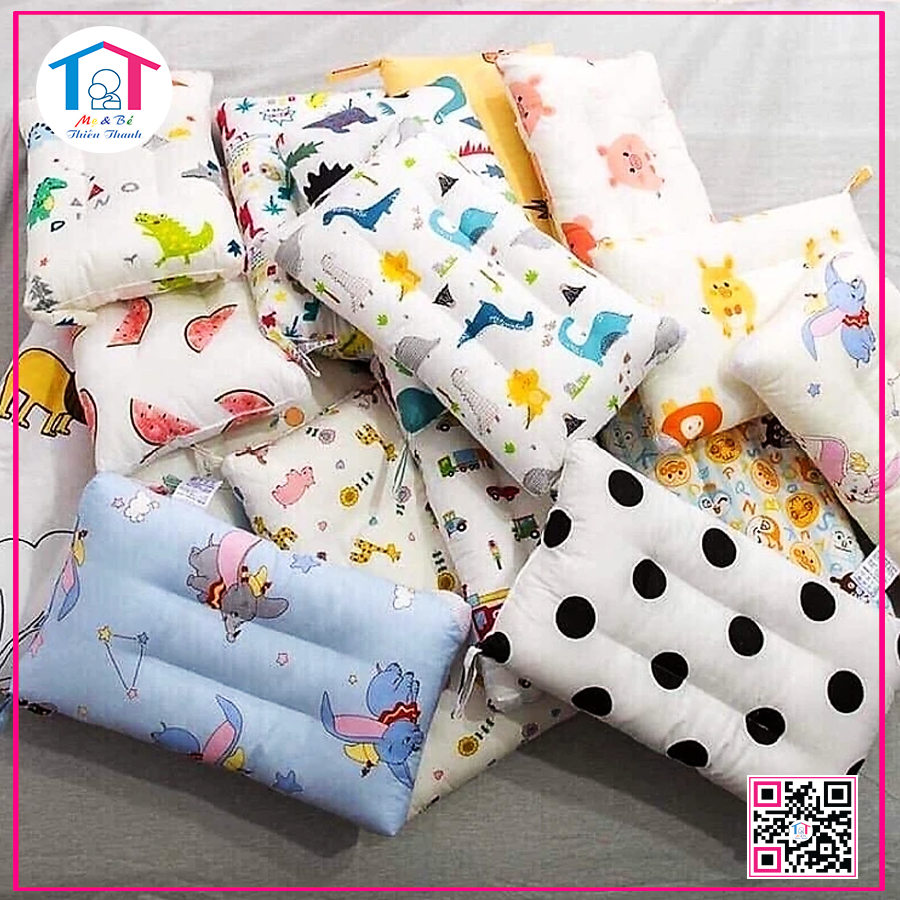 Gối cotton Massage cho bé
