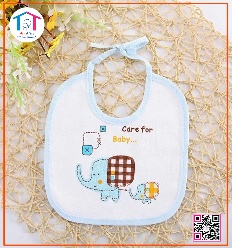 Yếm cột in hình cute