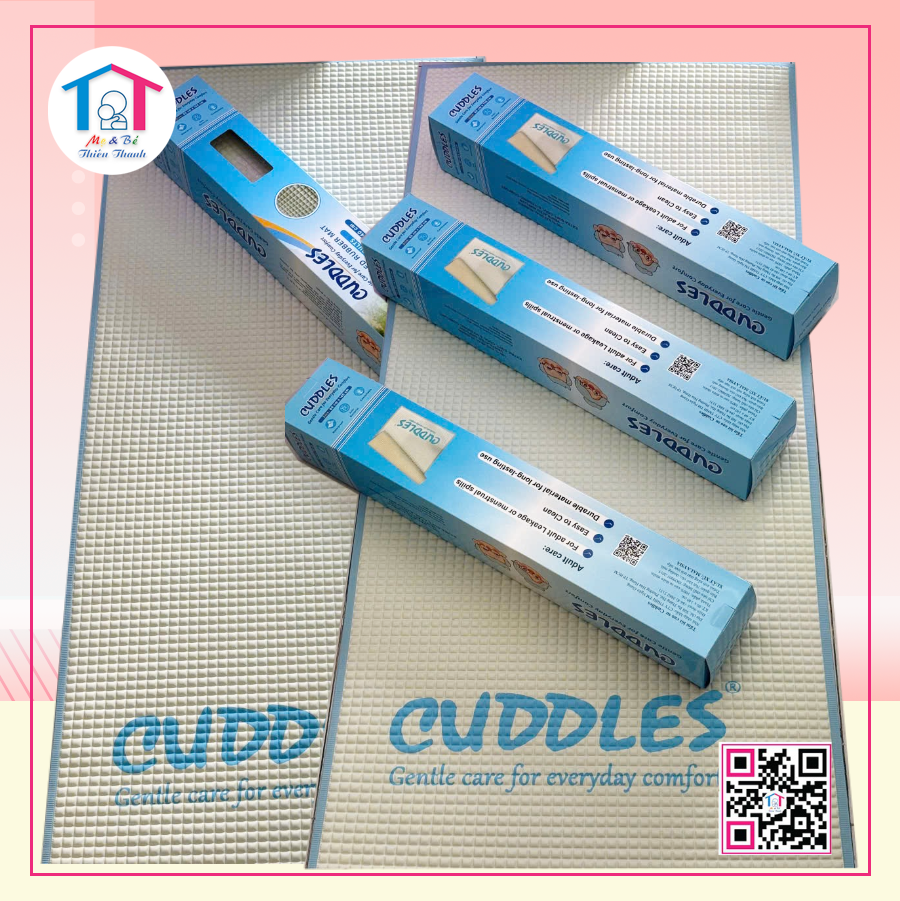 Nệm Cuddles cao su size 60x1m4