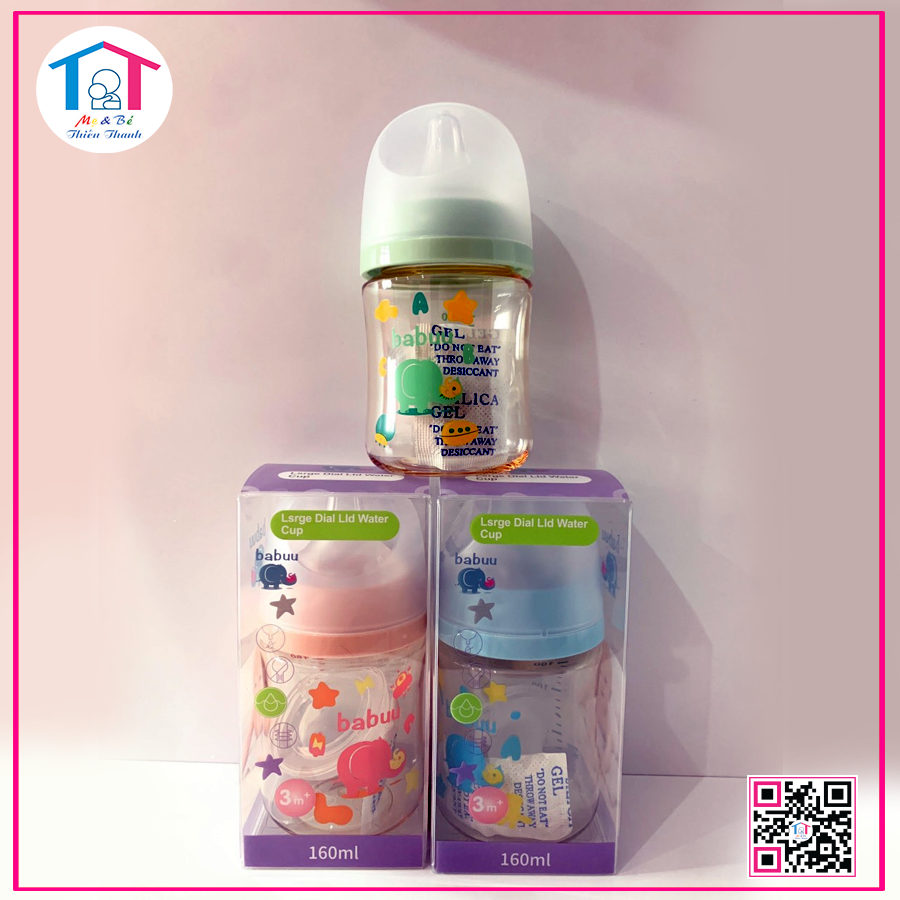 Bình sữa Babuu 160ml