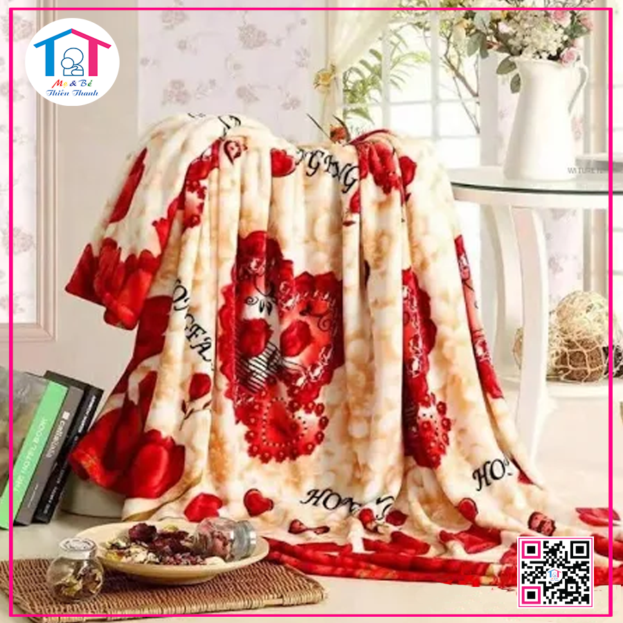 Mền nhung tuyết người lớn