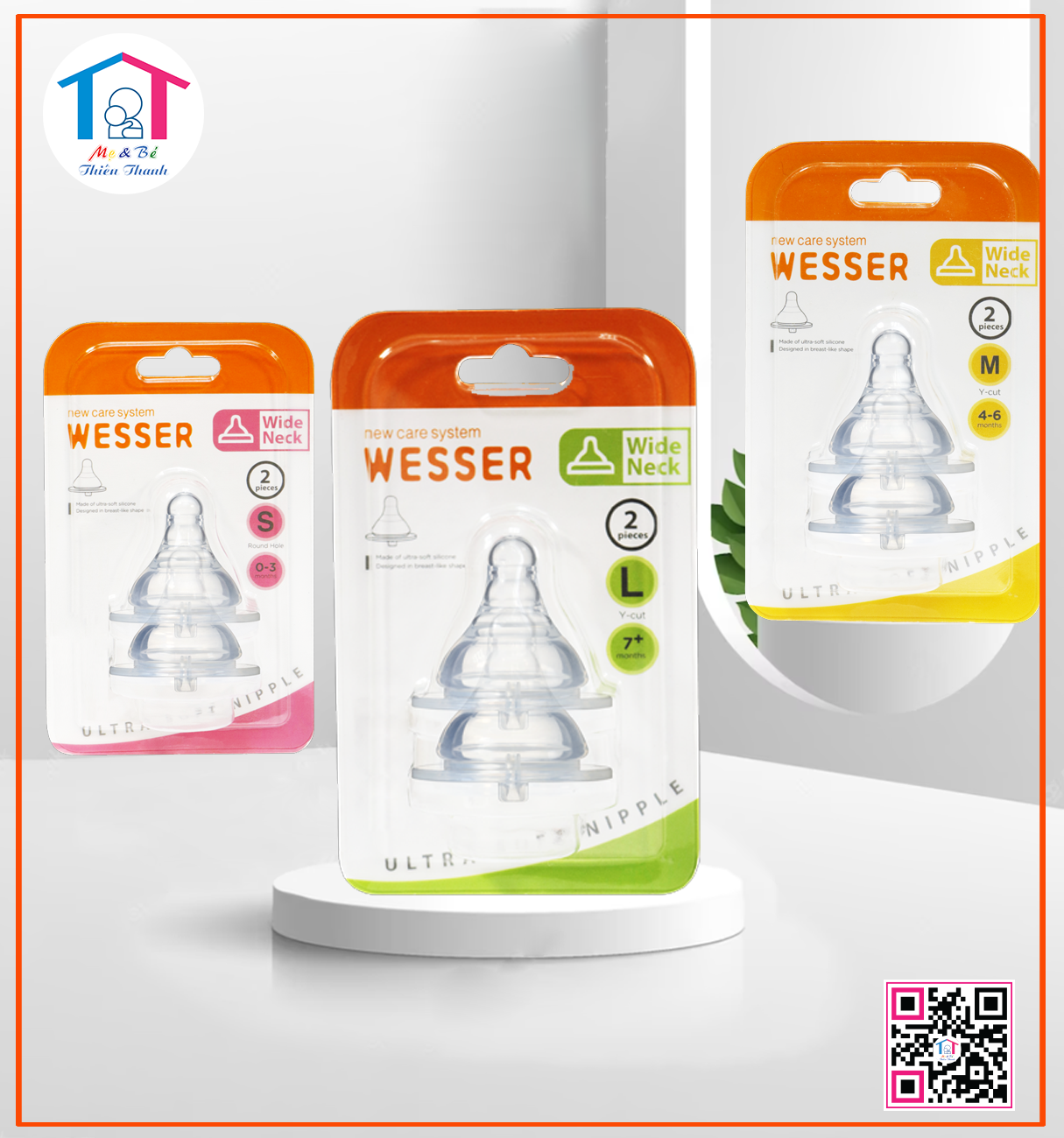 Núm vú cổ rộng Wesser