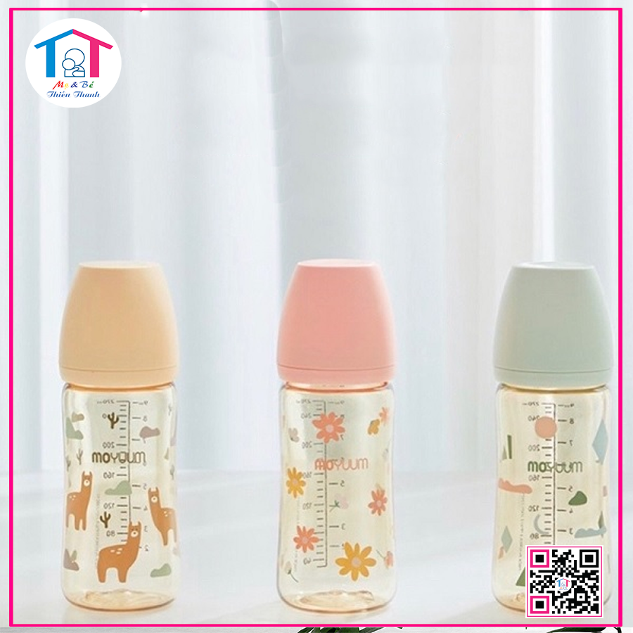 Bình sữa Moyum in họa tiết lớn